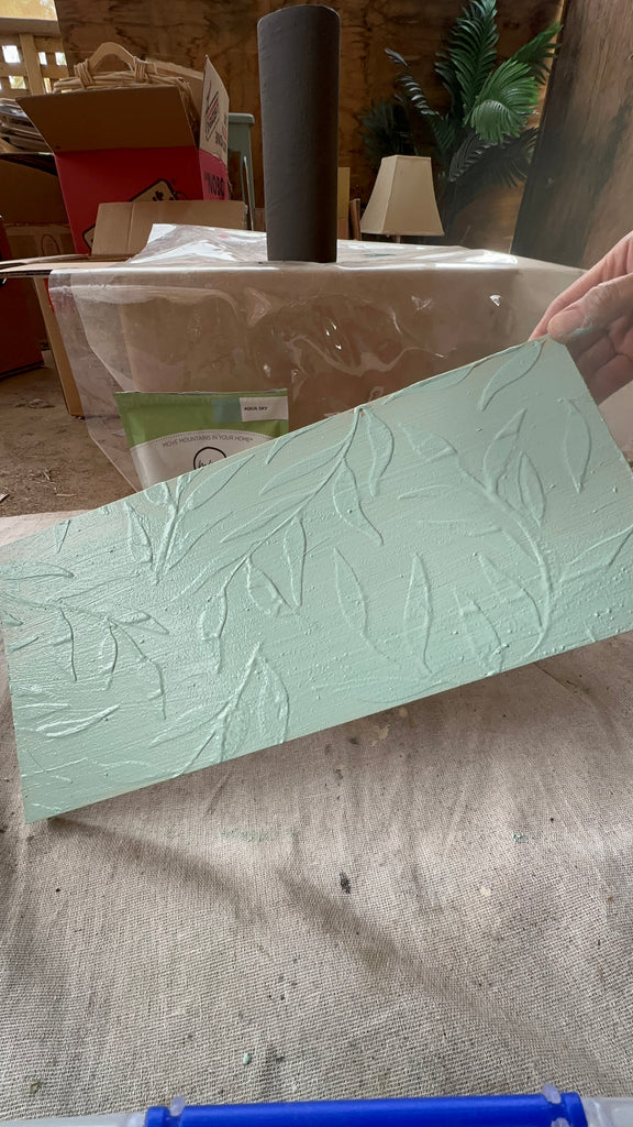 Miss Mustard Seed’s Milk Paint Aqua Sky milk paint non toxic paint