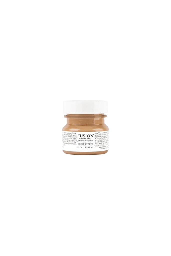 Chestnut Mare Fusion Mineral Paint golden caramel brown