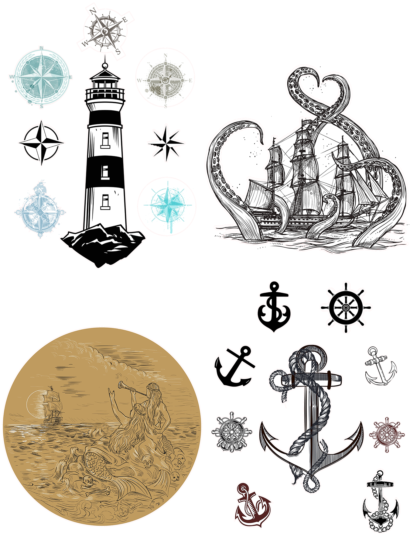 Nautical Life | Belles and Whistles Decor Transfer