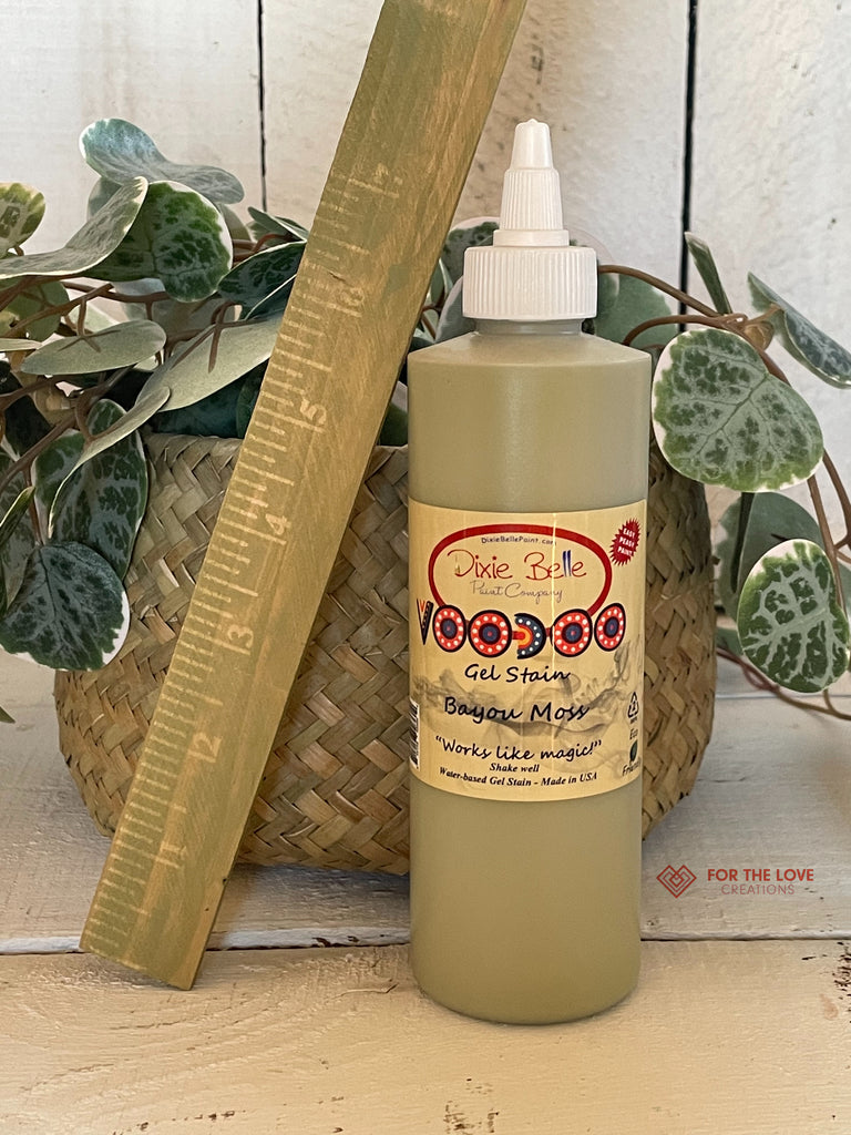 Dixie Belle Voodoo Gel stain water based green Bayou Moss Australian retailer