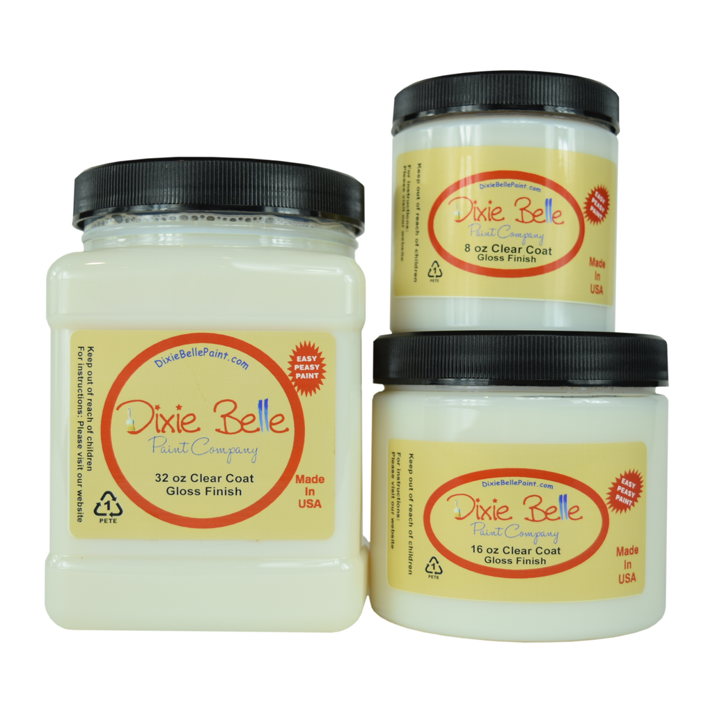 Clear Coat gloss finish Dixie Belle Australia retailer
