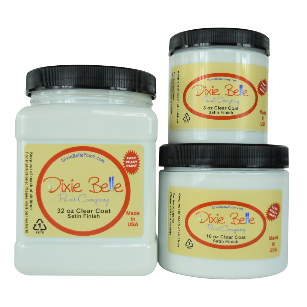 Clear Coat satin finish Dixie Belle Australia retailer