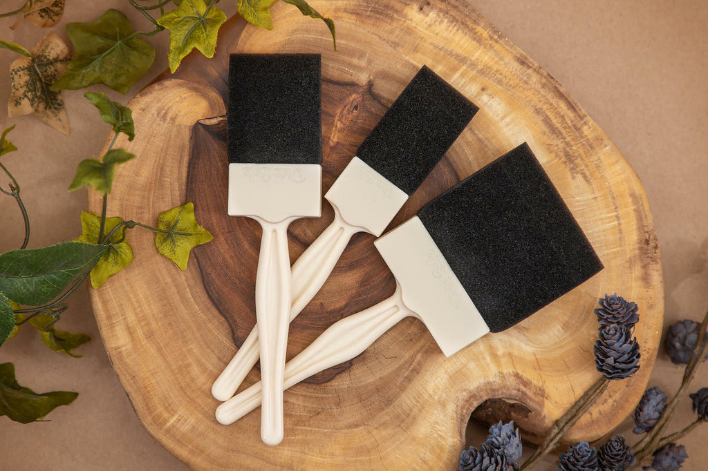 Foam paint applicator brushes Dixie Belle Australia retailer For the Love Creations