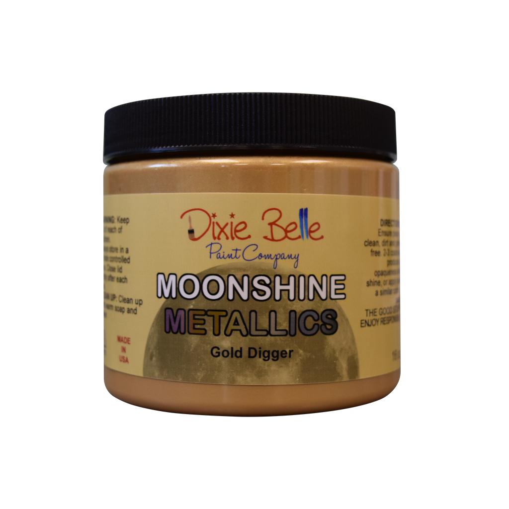 warm yellow gold metallic paint Dixie Belle  Elite Stockist in Australia
