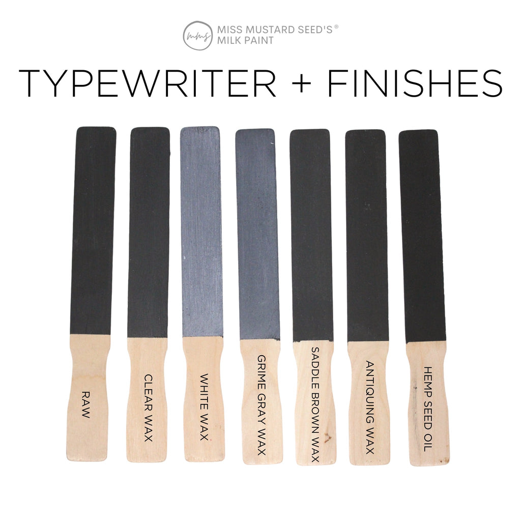 MMS Milk Paint Typewriter deep black milk paint For the Love Creations Australian retailer