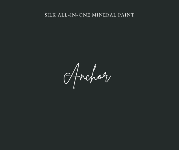 Silk all in one mineral paint Anchor deep black For the Love Creations Aussie retailer