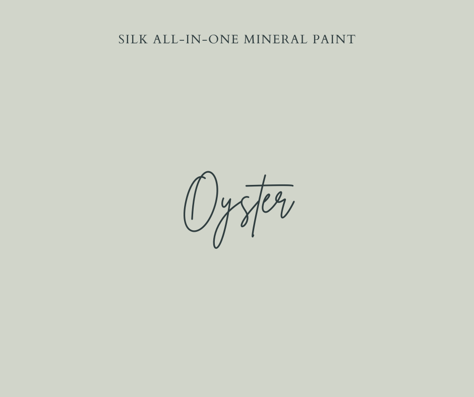 Silk all in one mineral paint Oyster cool grey white 473ml For the Love Creations Aussie retailer