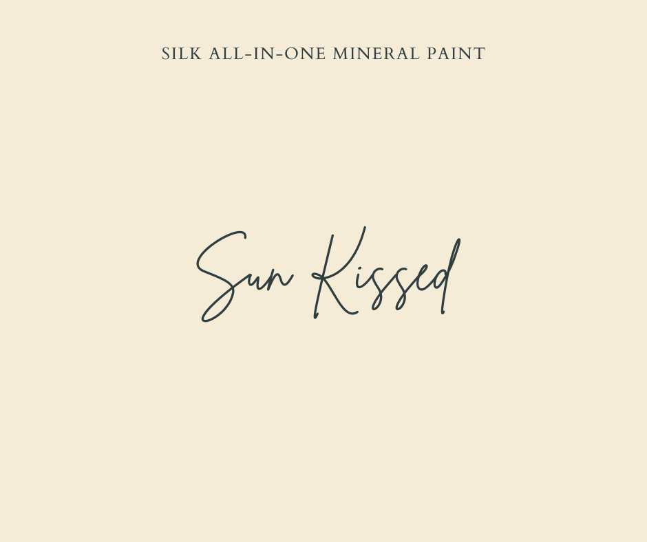 Silk all in one mineral paint Sun Kissed soft yellow For the Love Creations Aussie retailer