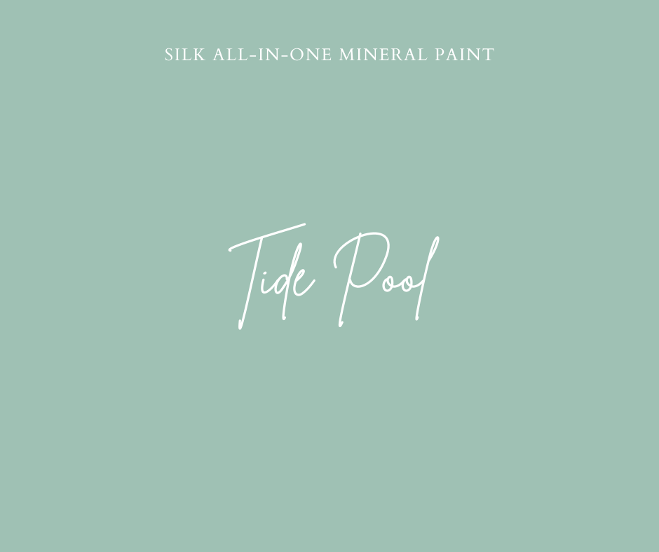 Silk all in one mineral paint Tide Pool minty green 473ml