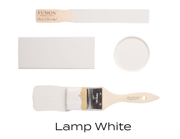 Fusion Mineral Paint Lamp White cool grey-white For the Love Creations Australian stockist 