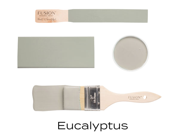 Fusion Mineral Paint Eucalyptus green with grey undertones 500ml Australian retailer