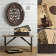 Fusion Mineral Paint Chocolate deep brown painted basket Australian stockist For the Love Creations