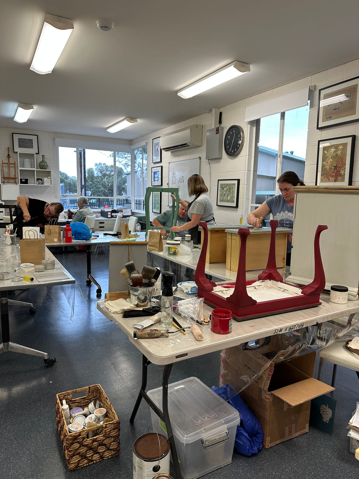 Saturday’s Furniture Painting WrapUp For The Love Creations