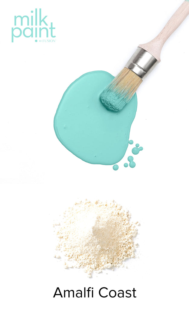 Amalfi Coast teal aqua milk paint by Fusion Mineral Paint