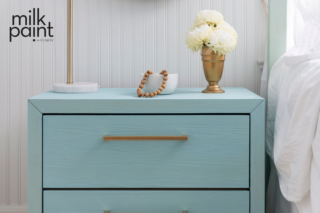 Amalfi Coast teal aqua milk paint by Fusion Mineral Paint
