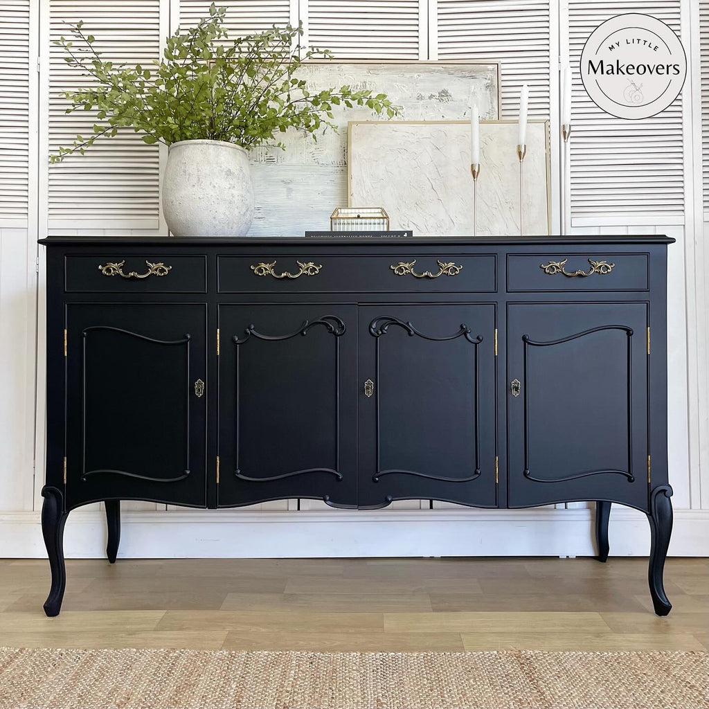 Silk mineral paint furniture paint Anchor black furniture paint