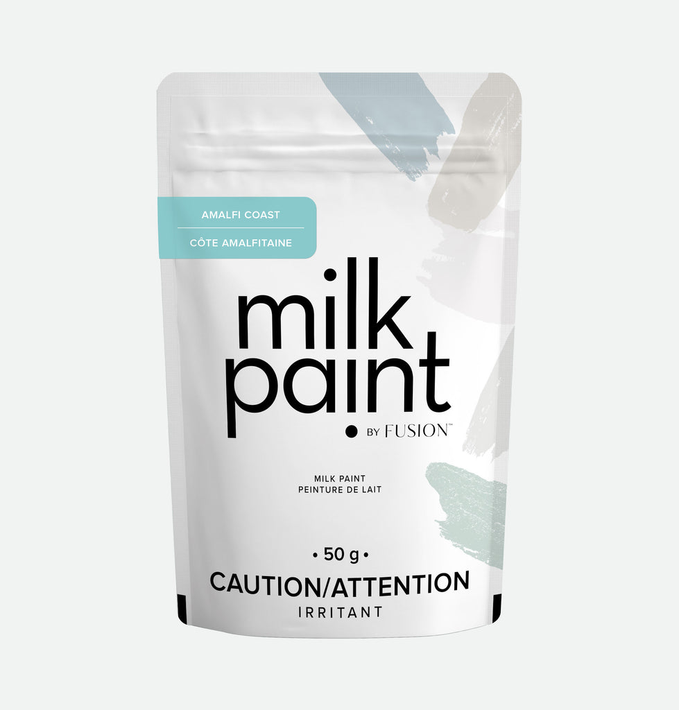 Amalfi Coast teal aqua milk paint by Fusion Mineral Paint
