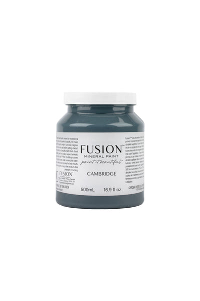 Fusion Mineral Paint Cambridge dark soft navy blue For the Love Creations Australian retailer