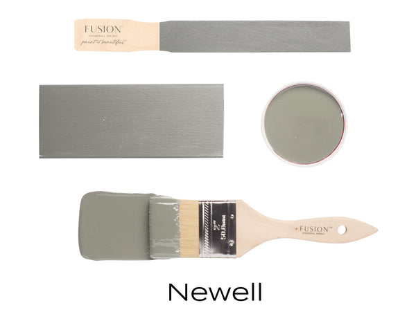 Fusion Mineral Paint Newell soft silver sage green For the Love Creations Australian retailer