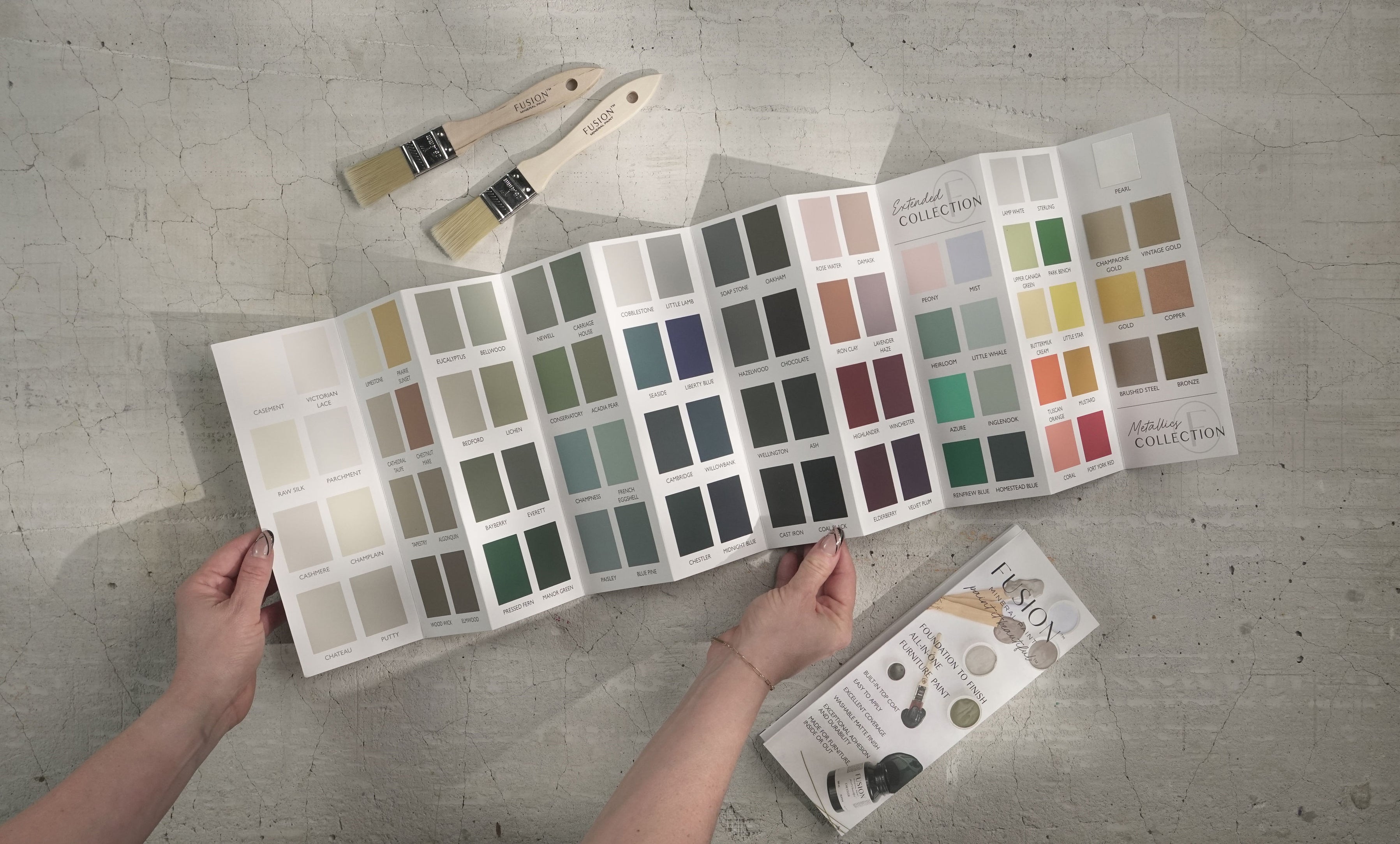 Fusion Colour Chart | True Colour – For The Love Creations