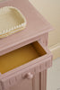 Jaipur Pink Annie Sloan chalk painted bedside drawer