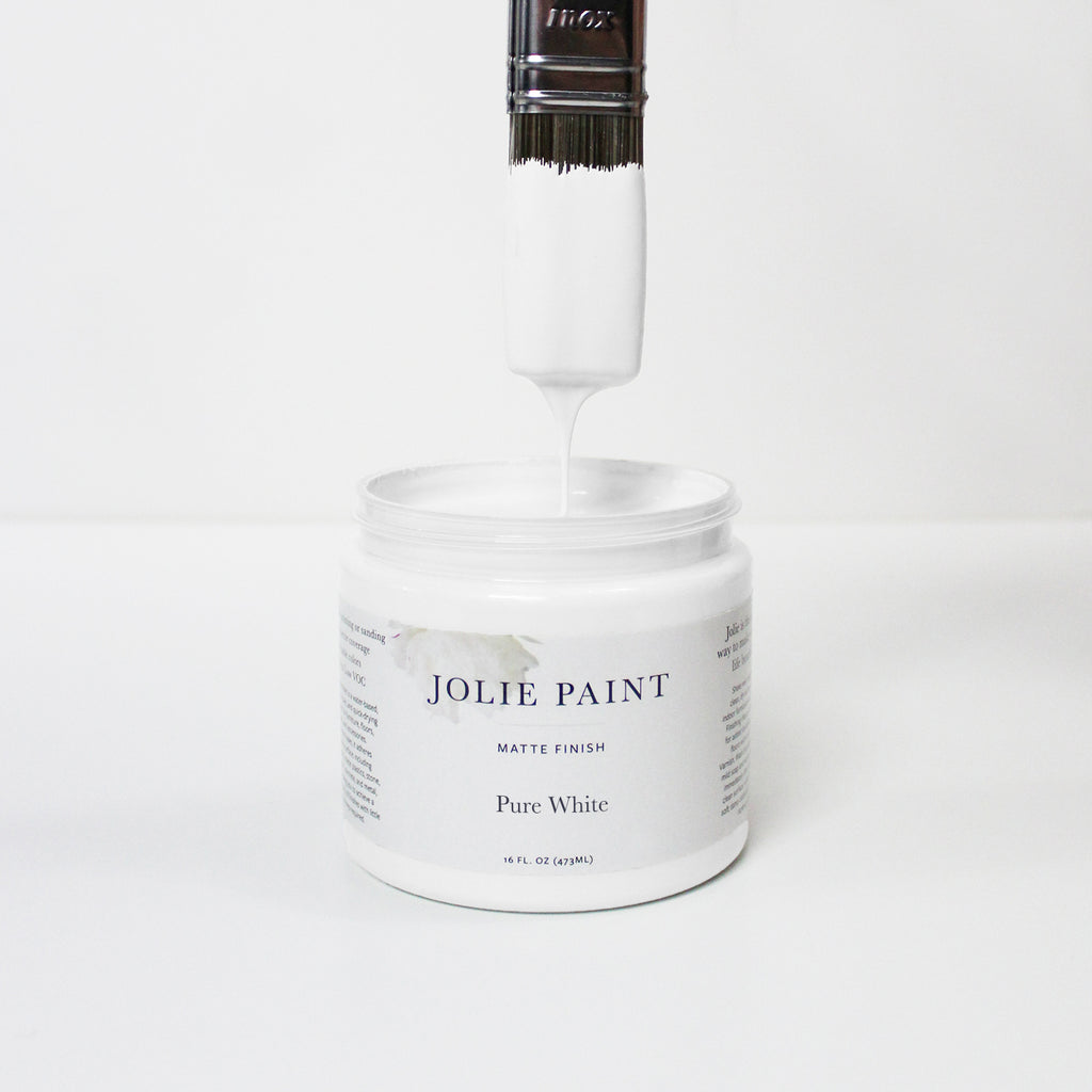 Jolie chalk paint Pure White paint 473ml