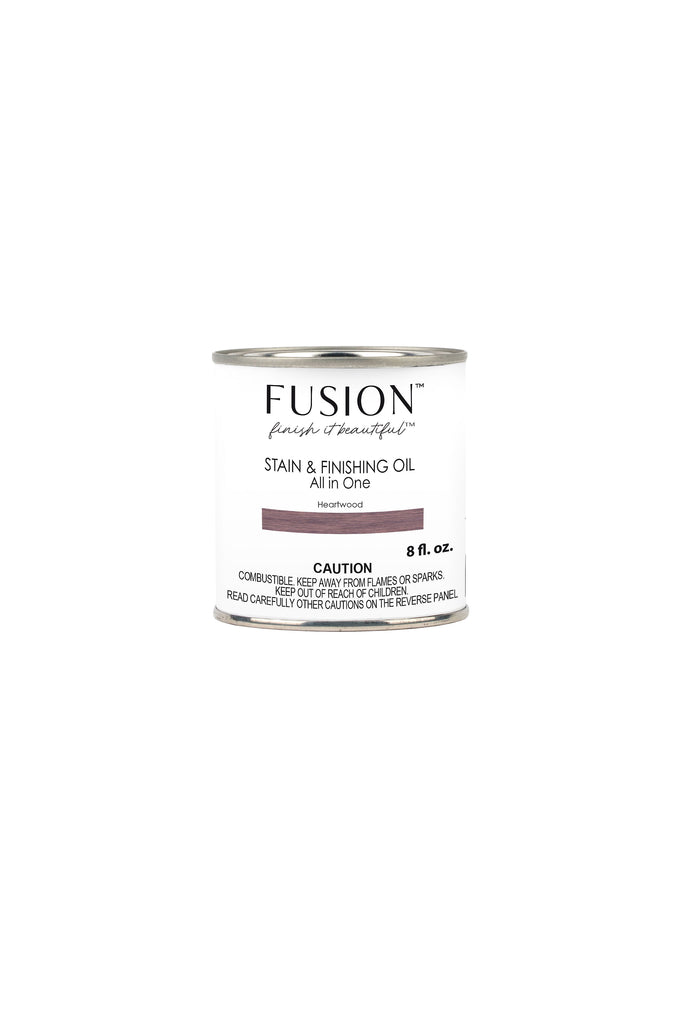 Heartwood Stain and Finishing Oil Fusion Mineral Paint purple stain