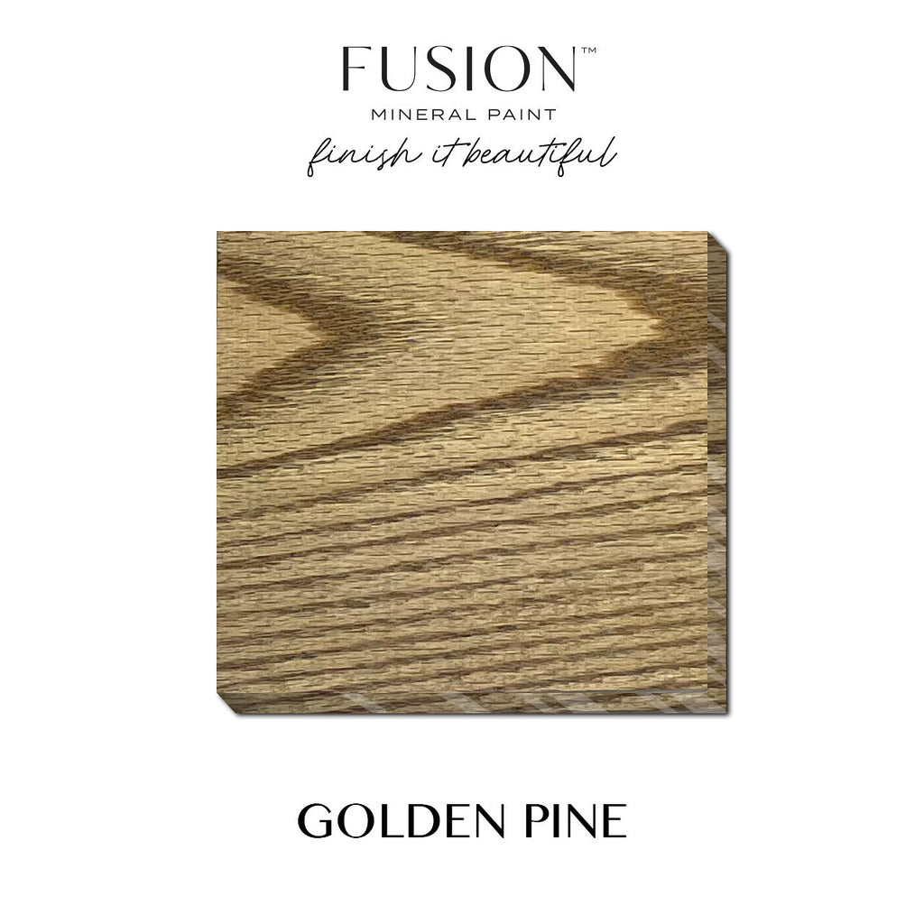 Golden Pine Stain and Finishing Oil Fusion Mineral Paint