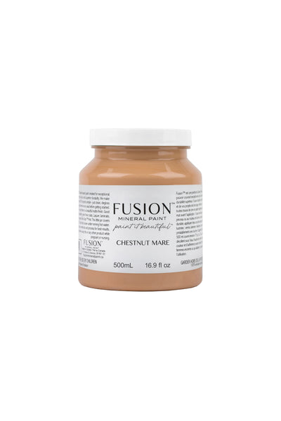 Chestnut Mare Fusion Mineral Paint golden caramel brown