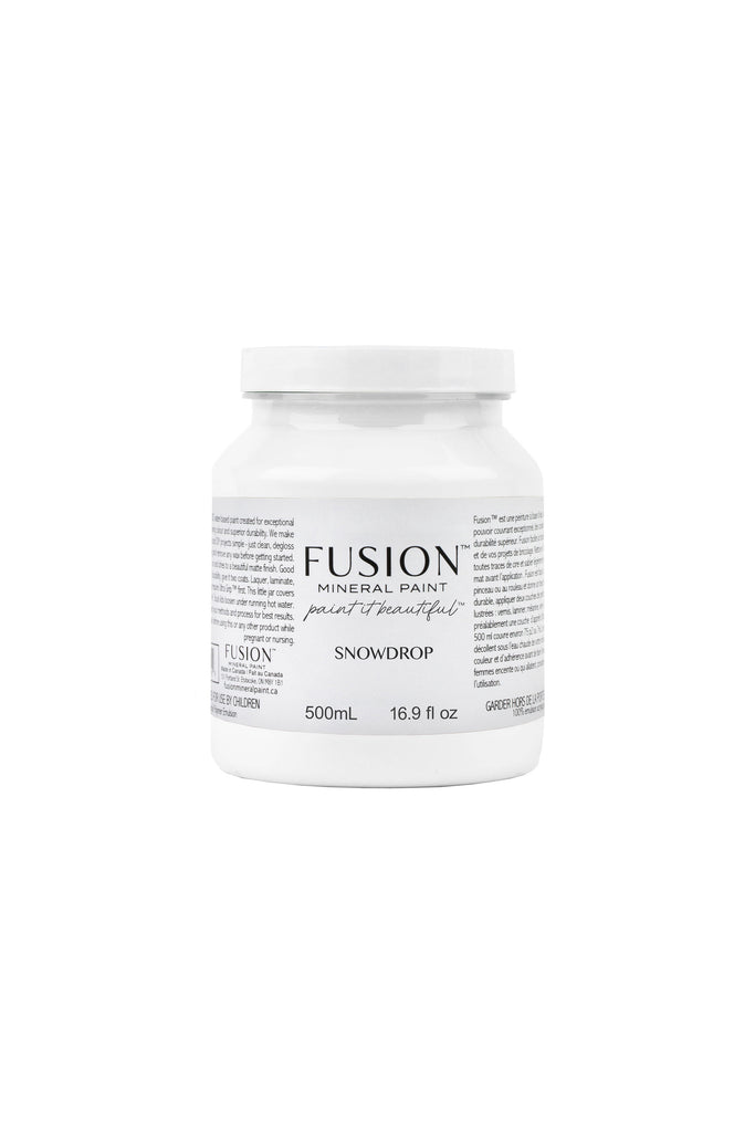 Fusion Snowdrop Fusion Mineral Paint white acryllic paint