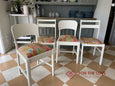Jolie Gesso White chalk painted dining chairs 1L or 120ml sample