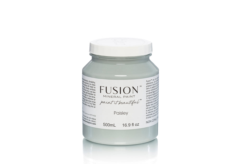 Fusion Mineral Paint Paisley warm blue grey 500ml Australian retailer