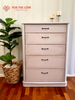 Jolie Paint Lilac Grey painted tallboy