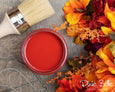 Barn Red Dixie Belle chalk paint classic rich red 240ml For the Love Creations Elite retailer 