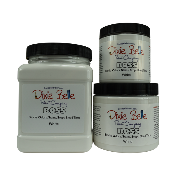 BOSS White stainblocker Australia-wide Dixie Belle retailer