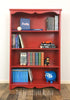 Dixie Belle Barn Red painted chalk paint bookshelf Elite Retailer in Australia 