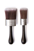 Cling On paint brushes synthetic bristle short handle 2 sizes