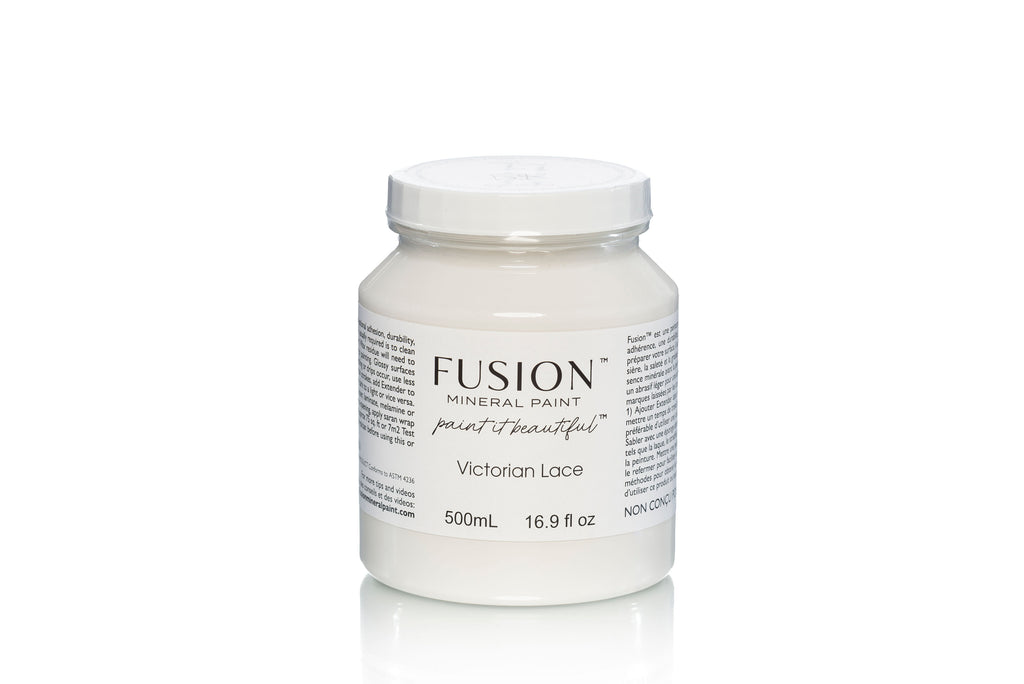 Fusion Mineral Paint Victorian White warm cool white 500ml Australian retailer