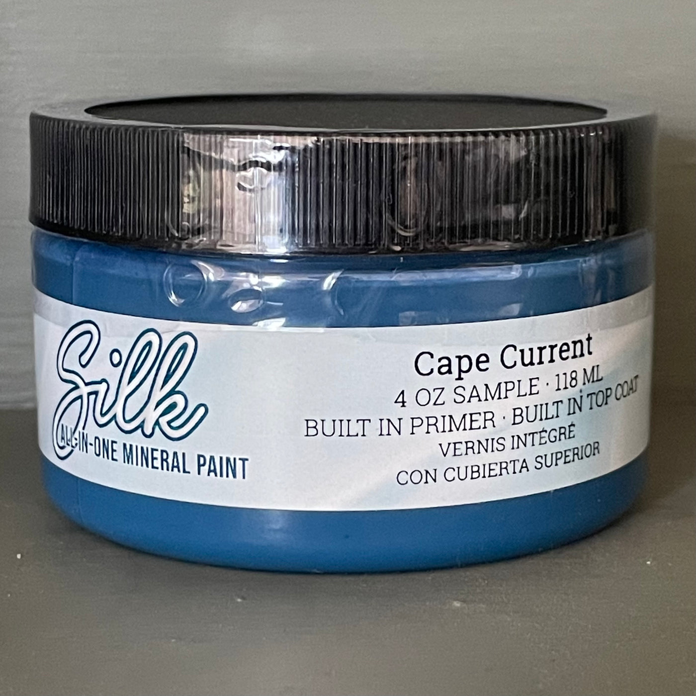 Silk paint Cape Current denim blue 240ml For the Love Creations