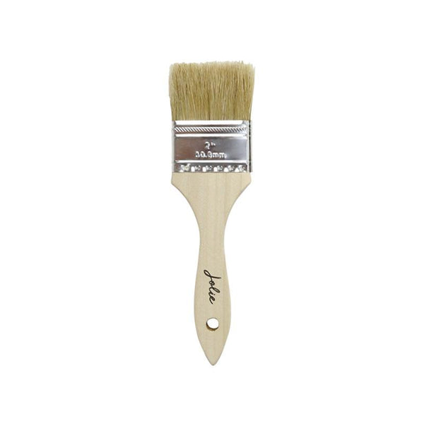 Chip Brush | Jolie - For The Love Creations natural bristle flat brush