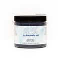 Silk all in one mineral paint Deep Sea 475ml deep inky blue at  For the Love  Creations Australian stockist