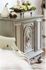 Dixie Belle Driftwood soft pale coastal grey painted dresser chalk paint