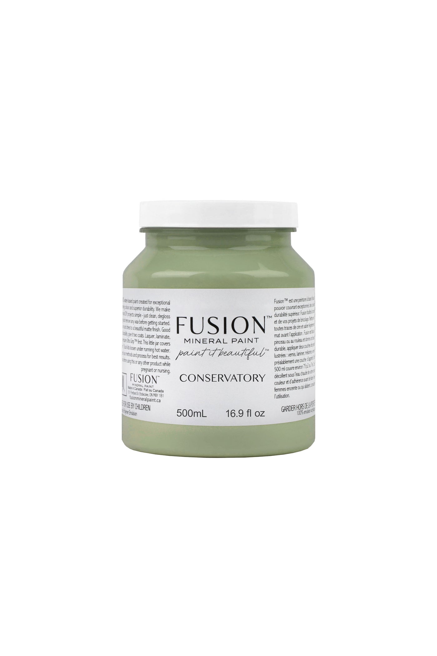 Fusion Conservatory 500ml fresh spring yellow green Fusion stockist Australia
