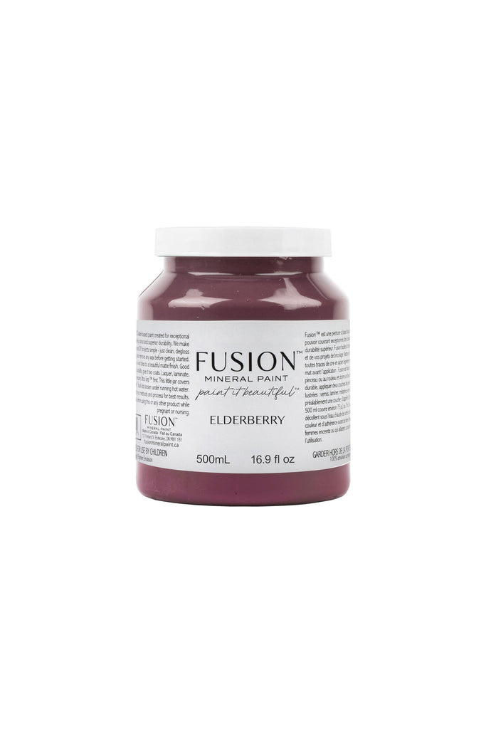 Fusion Elderberry deep purple Fusion Mineral Paint 2 sizes For the Love Creations Australian stockist