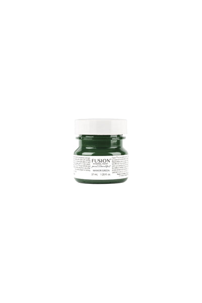 Fusion Manor Green deep dark green paint 2 sizes For the Love Creations specialty paint shop Australia