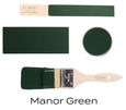 Fusion Manor Green deep dark green paint 2 sizes For the Love Creations specialty paint shop Australia