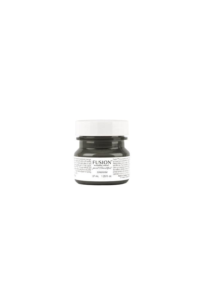 Fusion Mineral Paint Oakham 37ml tester dark neutral For the Love Creations Australian stockist