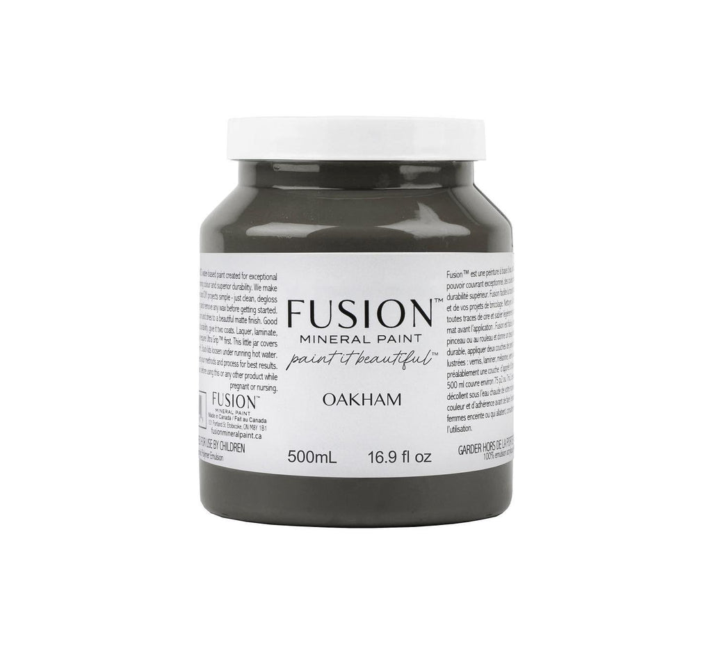 Fusion Mineral Paint Oakham 500ml dark neutral For the Love Creations Australian stockist