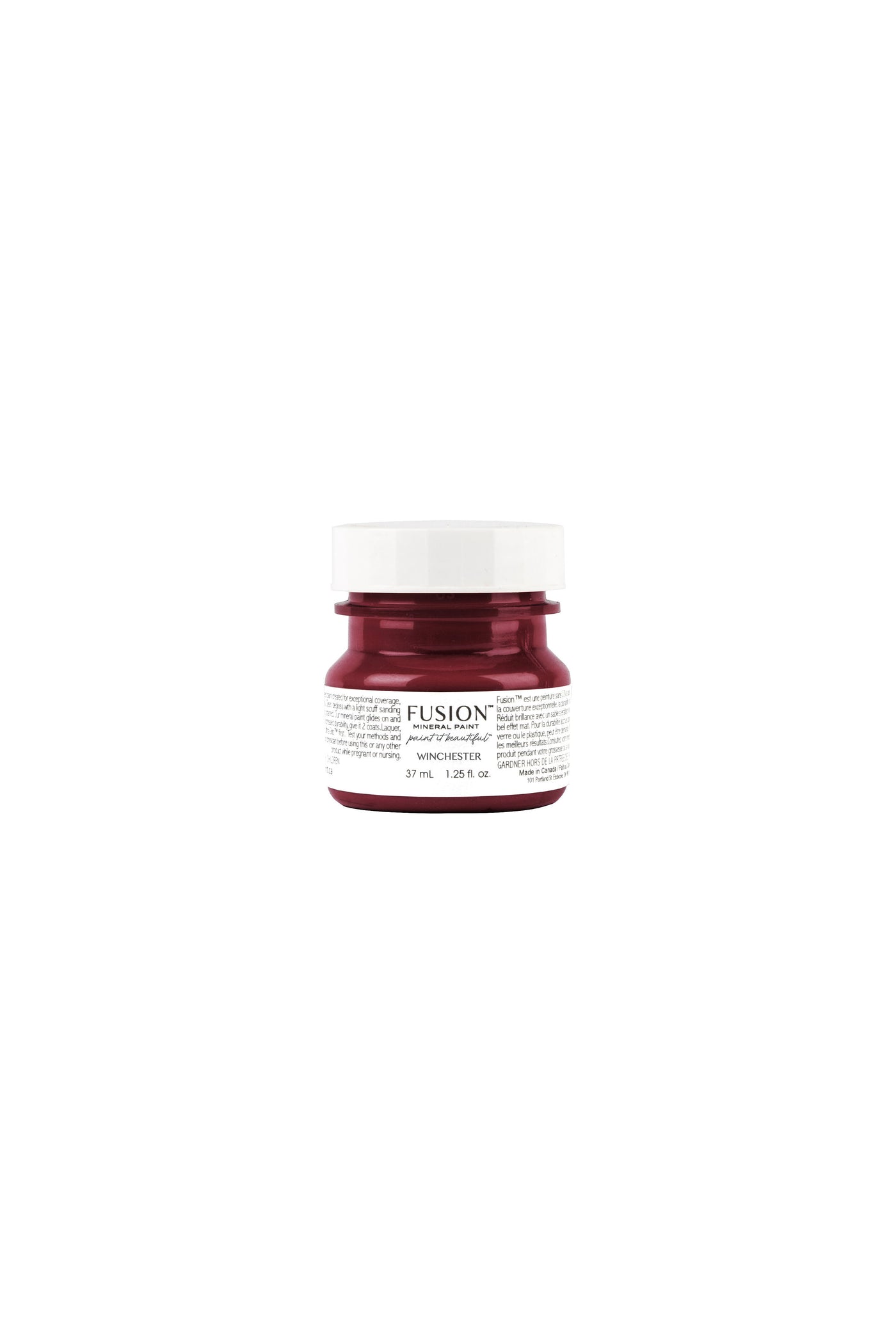 Fusion Mineral Paint Winchester deep burgundy 2 sizes For the Love Creations Australian retailer