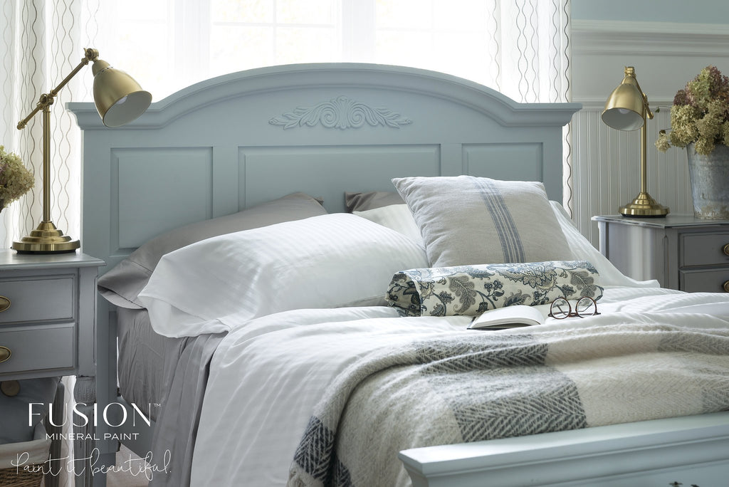 Fusion Mineral Paint Little Whale soft pale blue at For the Love Creations Australian stockist